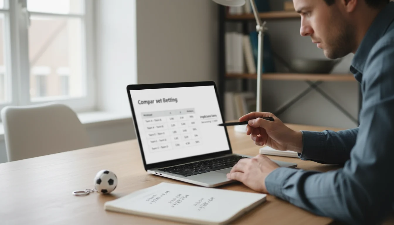 Voetbal odds berekenen winkans quotering